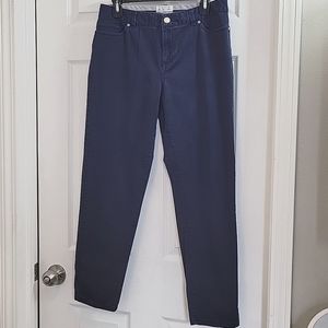 Charter Club Pant Shop Women's 8P Navy Blue Pants.